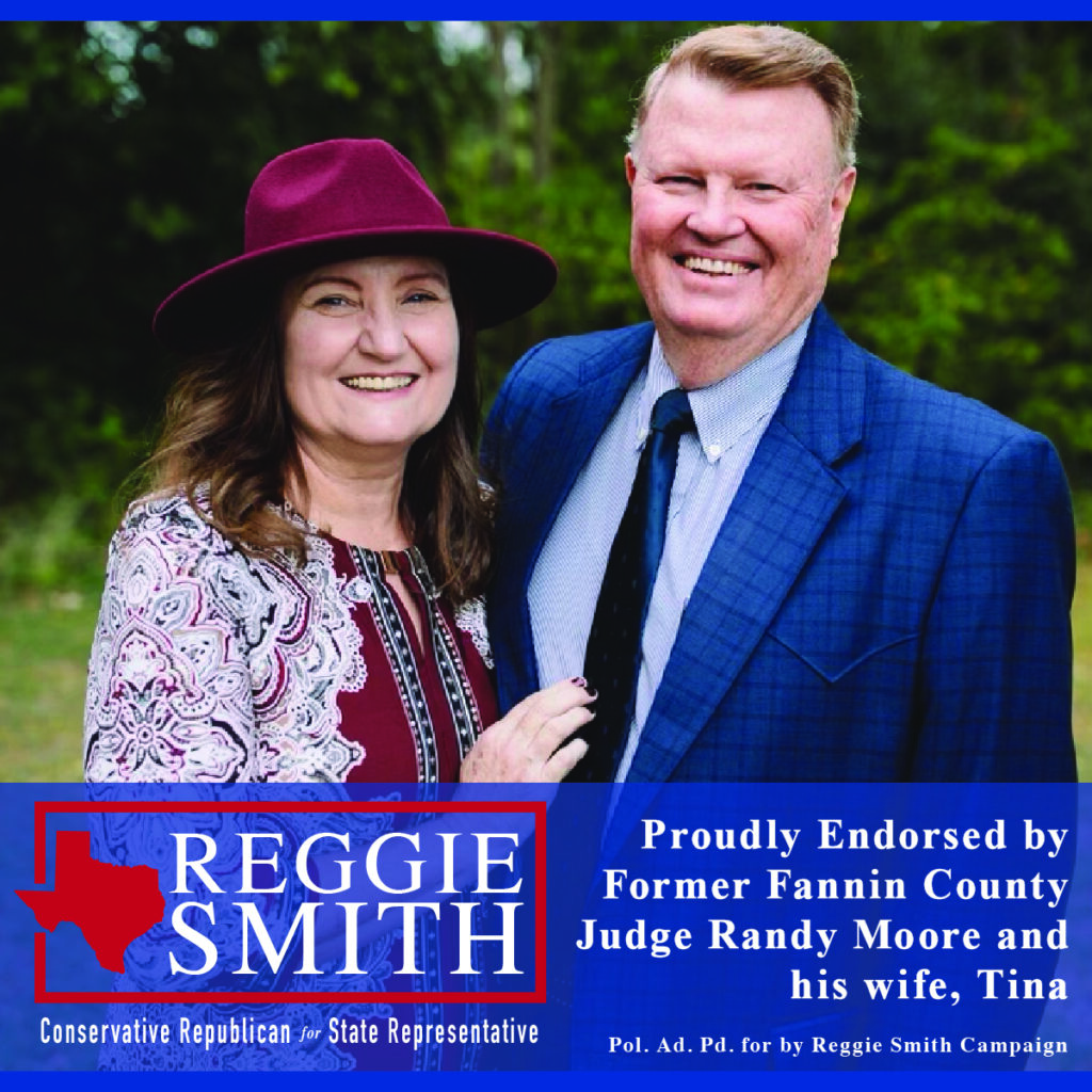 Judge Randy Moore and his wife, Tina Endorsement